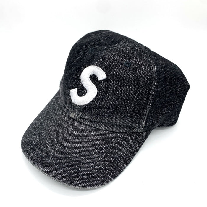 SUPREME シュプリーム 25SS Cordura Denim S Cap 6-Panel コーデュラデニム Sロゴ 6パネルキャップ ブラック 福生店