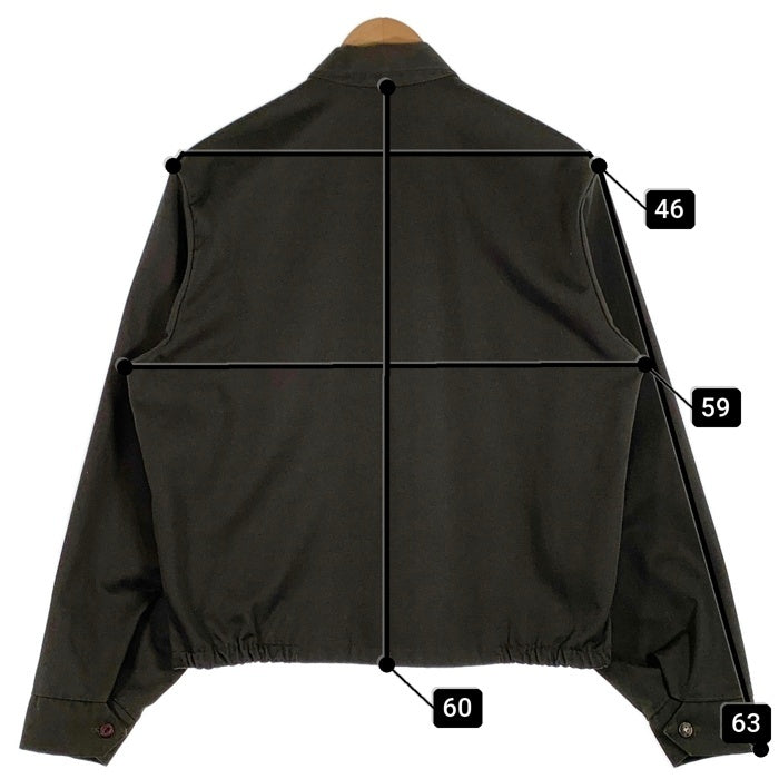 60's 70's BIG MAC ビッグマック JC PENNEY ジェーシーペニー PENN-PREST ジップアップ ワークジャケット オリーブ Size M 福生店