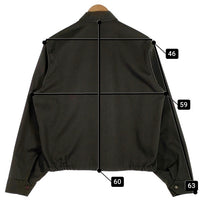 60's 70's BIG MAC ビッグマック JC PENNEY ジェーシーペニー PENN-PREST ジップアップ ワークジャケット オリーブ Size M 福生店