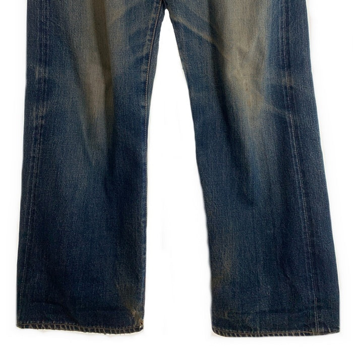 HOLLYWOOD RANCH MARKET ハリウッドランチマーケット 隠しリベット 赤耳 セルビッチ PP4-XX デニムパンツ ライトブルー D-TK 399 Size W30 福生店