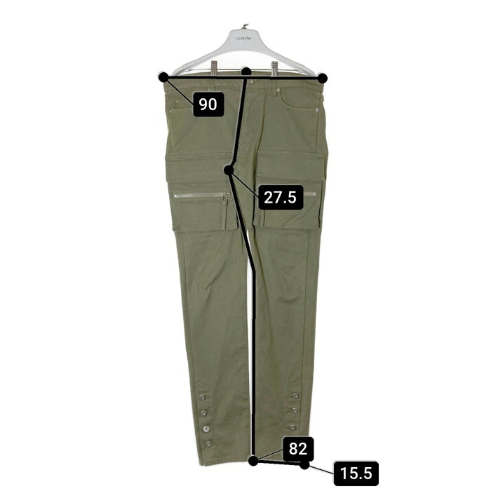 【GWセール】mlvince type1 slim cargo カーゴパンツ MLVINCE メルヴィンス Slim Cargo Pants カーゴパンツ カーキ