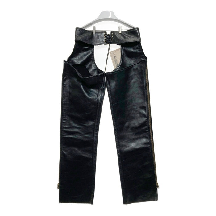 VANSON バンソン レザーチャップス パンツ ブラック Size 24 瑞穂店