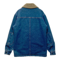 ROARK ロアーク Wrangler ラングラー Roundup Jacket デニム ボアジャケット ランチ インディゴ ブラウン RJ244 USA製 Size M 瑞穂店