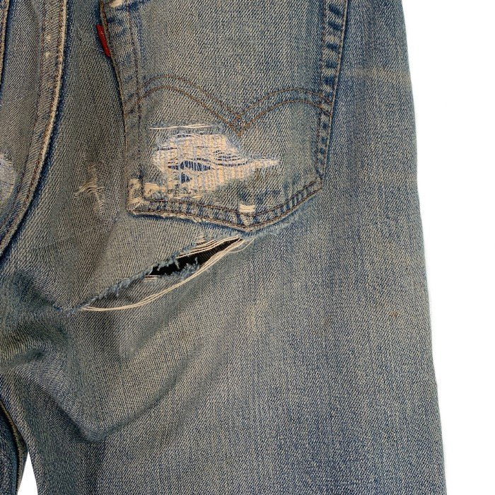 60-70's LEVI'S リーバイス 502 BIG E デニムパンツ インディゴ トップ裏16 スコービルジッパー Size w74cm 福生店