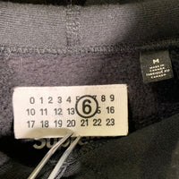 SUPREME シュプリーム 24SS MM6 Maison Margiela メゾンマルジェラ Foil Box Logo Hooded Sweatshirt フォイルボックスロゴ プルオーバー フーディー パーカー ブラック Size M 福生店