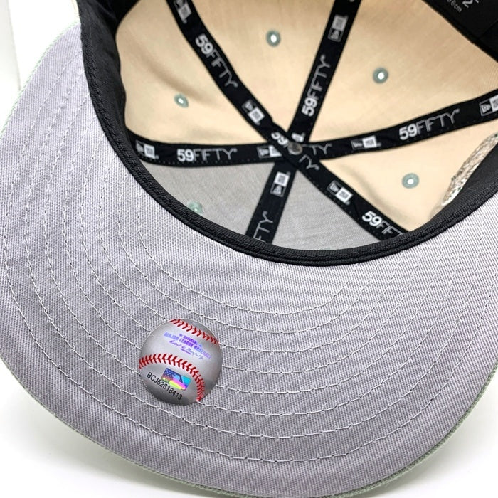 New Era ニューエラ 59FIFTY MLB ロサンゼルス・ドジャース ベースボールキャップ ストーン グリーン Size 7 1/2 (59.6cm) 福生店