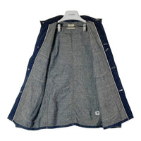 HELLER'S CAFE ヘラーズカフェ WAREHOUSE ウエアハウス LARRY'S COLLECTION 1950's Military Art Coverall カバーオール インディゴ size38 瑞穂店