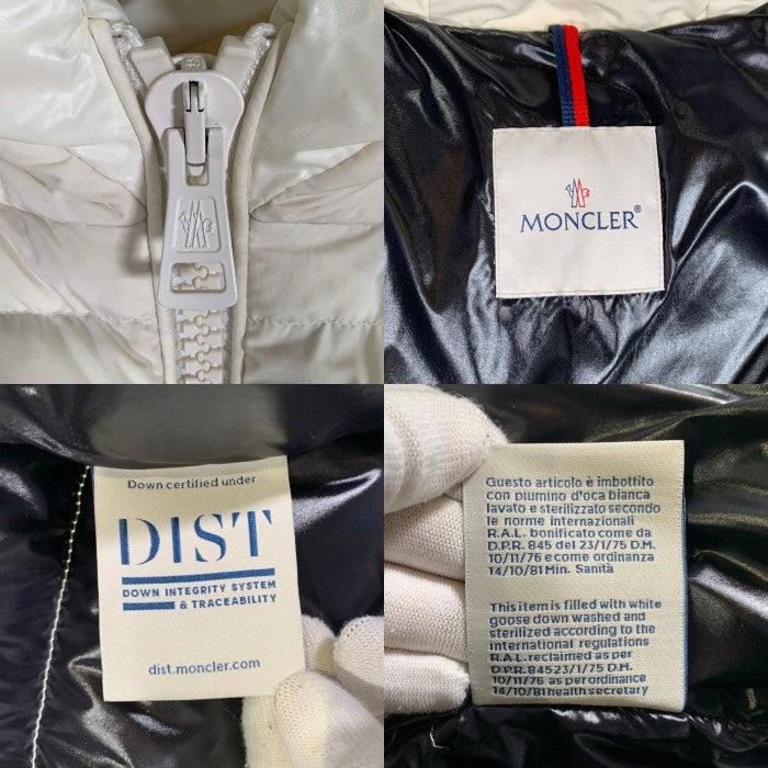 MONCLER モンクレール DUBOIS JACKET デュボア ダウンジャケット ホワイト 19年製造 Size 2 福生店