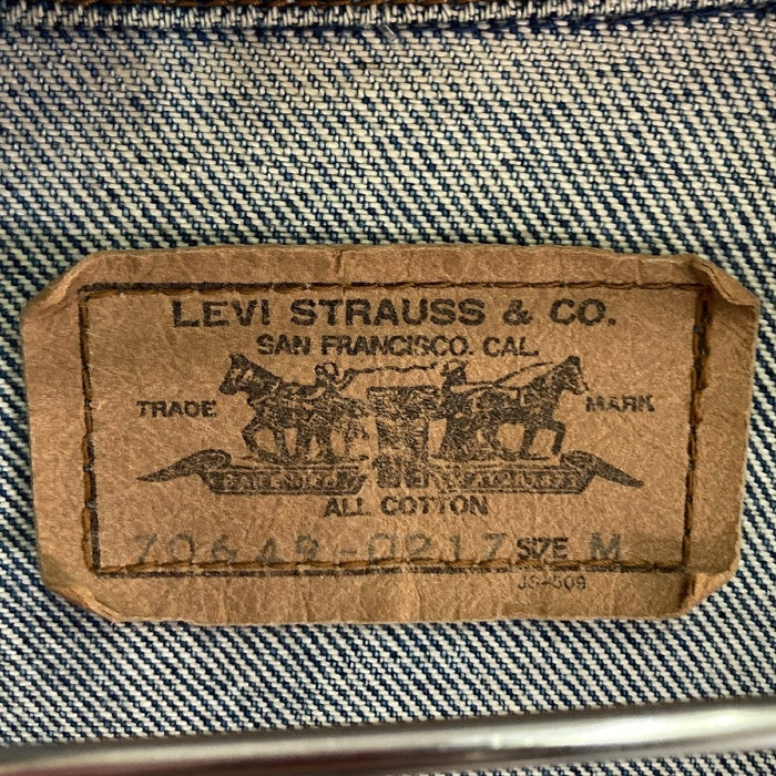 Levi's リーバイス デニムジャケット トラッカージャケット 80s オレンジタグ インディゴ sizeM 瑞穂店