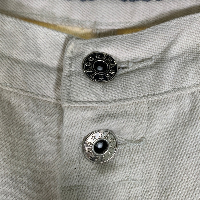 90's PACO SPORT パコ スポーツ ダック ペインターショーツ ホワイト Size 34 福生店