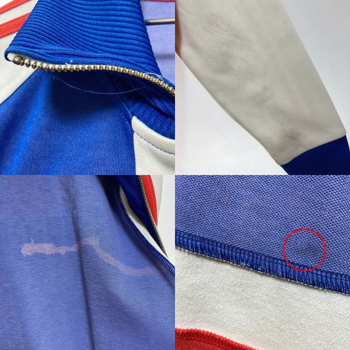 Adidas アディダス ドミニカ トラック ジャケット ホワイト ブルー レッド Size O 瑞穂店