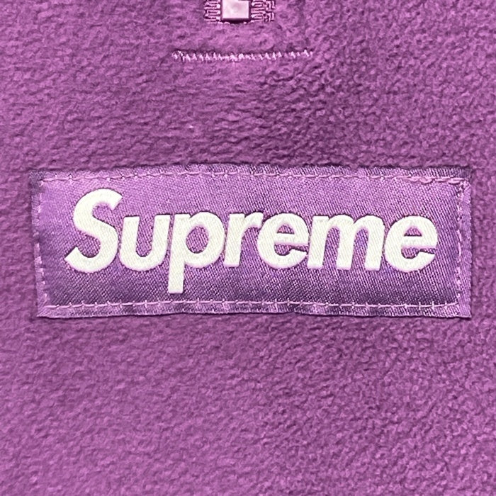 SUPREME シュプリーム 23AW Polartec Facemask Half Zip Pullover ポーラテック フェイスマスク ハーフジップ プルオーバー パープル Size L 瑞穂店