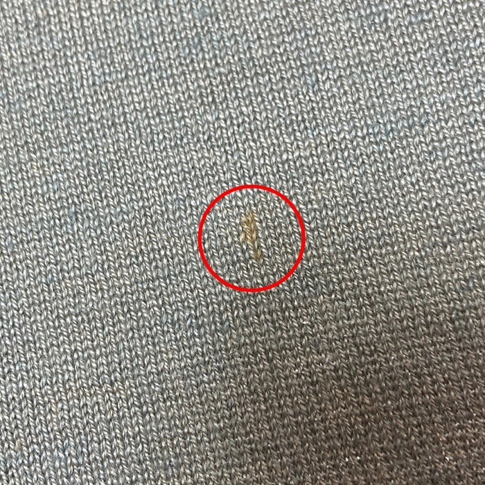 Maison Martin Margiela メゾンマルタンマルジェラ S31HA0482 ④ シルク×リネン ドルマンスリーブ Vネックセーター グレー size1 瑞穂店