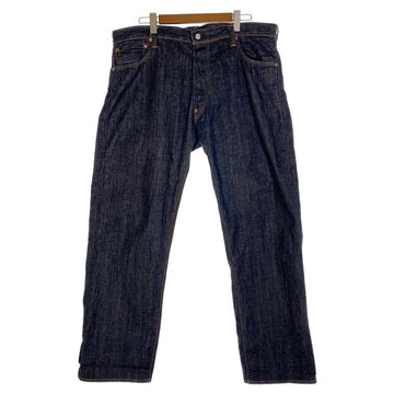 EVISU エヴィス No.2 Lot2000 テーパードデニムパンツ インディゴ 黒ペンキ Size 38×32 福生店