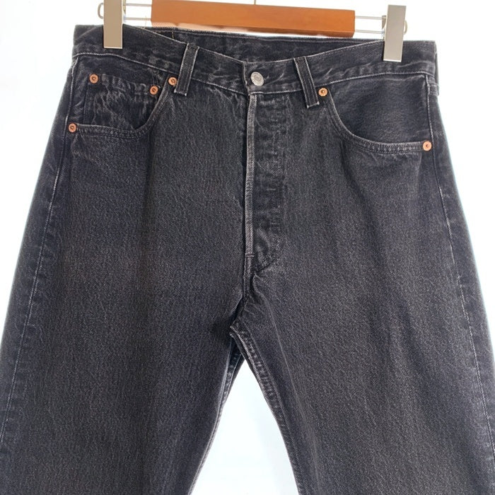 90's Levi's リーバイス 501 ボタン裏553 デニムパンツ ブラック 501-0660 USA製 Size W33 L34 福生店