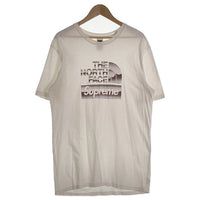 SUPREME シュプリーム 18SS THE NORTH FACE ノースフェイス Metallic Logo Tee メタリックロゴTシャツ ホワイト 並行品 Size L 福生店