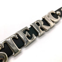 HYSTERIC GLAMOUR ヒステリックグラマー スタッズ シルバーロゴ ベルト ブラック 瑞穂店