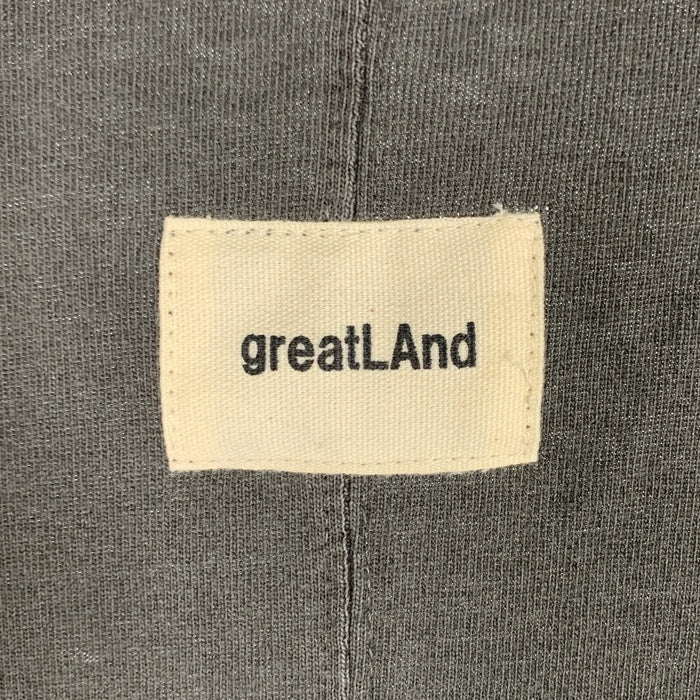 greatLAnd グレートランド ORIGINAL NOMAN TANK TOP ノーマンタンクトップ チャコール Size XL 福生店