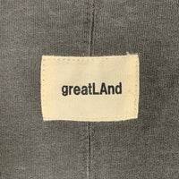 greatLAnd グレートランド ORIGINAL NOMAN TANK TOP ノーマンタンクトップ チャコール Size XL 福生店