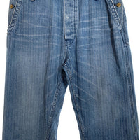 CUTRATE カットレイト USED加工 デニムオーバーオール ライトブルー Size L 福生店