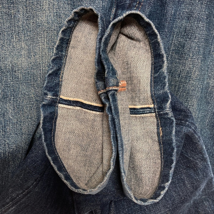 EVISU エヴィス Lot 2000 テーパードデニムパンツ ジーンズ インディゴ Size 34×35 瑞穂店