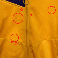 Columbia LSU TIGERS トラックジャケット イエローxパープル sizeL 瑞穂店