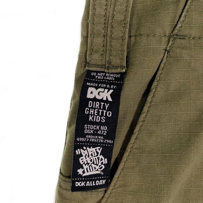 DGK ディージーケー カーゴパンツ オリーブ Size 34 福生店