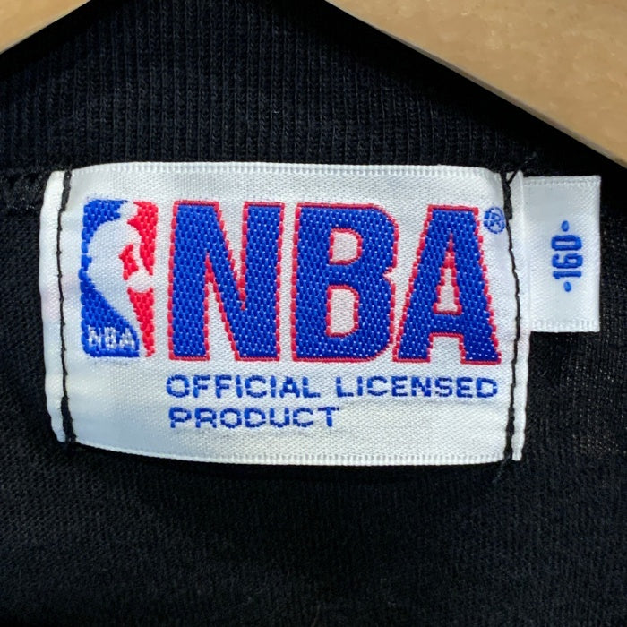 90's NBA CHICAGO BULLS シカゴブルズ プリント Tシャツ ブラック 日本製 Size 160 (S相当) 福生店