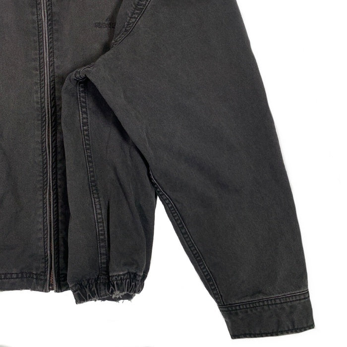 NAUTICA ノーティカ 24SS クラッシュドチノ ジップアップブルゾン ブラック 241-1538 Size L 福生店
