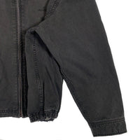 NAUTICA ノーティカ 24SS クラッシュドチノ ジップアップブルゾン ブラック 241-1538 Size L 福生店