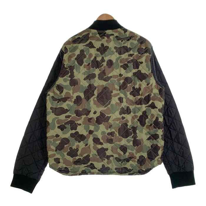 DENIM&SUPPLY RALPH LAUREN デニム&サプライ ラルフローレン キルティングジャケット リブ カモフラージュ ブラック Size XL 福生店