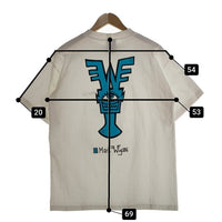 Mark Wigan マーク ウィガン コットン 両面プリント 半袖 Tシャツ ホワイト Size One Size 福生店