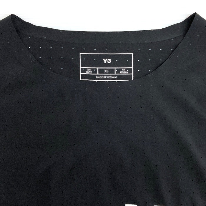 Y-3 ワイスリー IN8744 RUNNING LONG SLEEVE TEE  長袖Tシャツ ブラック sizeXS 瑞穂店