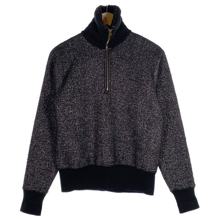 Mattson's マットソンズ FLEECE BOA HALF ZIP RACING JERSEY 裏ボア フリース ハーフジップ レーシング ジャージー スウェット ブラック チャコール Size M 福生店