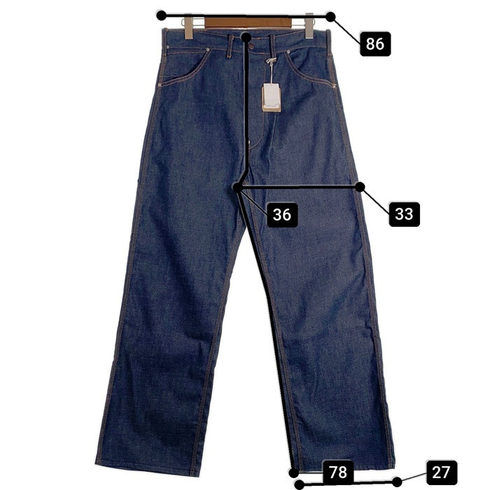 PAYDAY ペイデイ 30's SUPER PAY DAY VINTAGE PANTS デニムワークパンツ インディゴ PT17-PT-4 Size 40 福生店