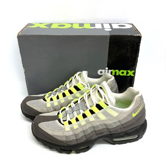 NIKE ナイキ 554970-071 Air Max 95 OG Yellow Gradation スニーカー グレー size27.5cm 瑞穂店