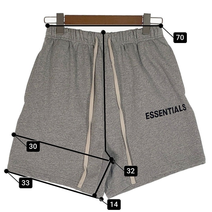 FOG ESSENTIALS フォグ エッセンシャルズ スウェット ハーフパンツ ショーツ グレー Size M 福生店