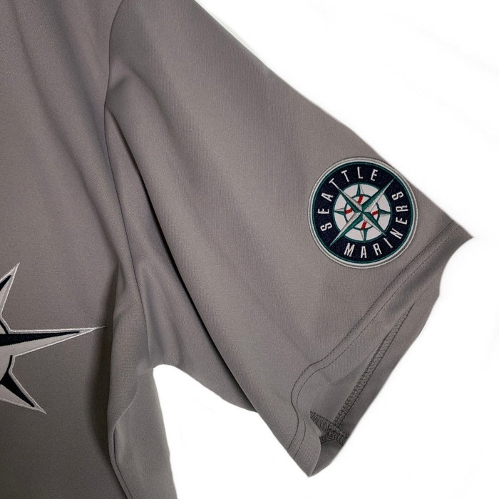 Fanatics ファナティックス Seattle Mariners シアトルマリナーズ KEN GRIFFEY Jr. HOME GAME別注 スニーカーYoutuber SOSHI氏監修 TURN A HEAD THE CLOCK BASEBALL JERSEY #24 半袖 ターン ヘッド ザ クロック ベースボール ジャージー グレー Size XL 福生店