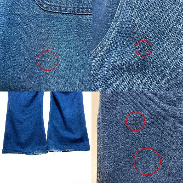 90's U.S.NAVY 米海軍 デニム セーラーパンツ フレア インディゴ 8405-01-074-4897 90年会計 Size 36R 瑞穂店