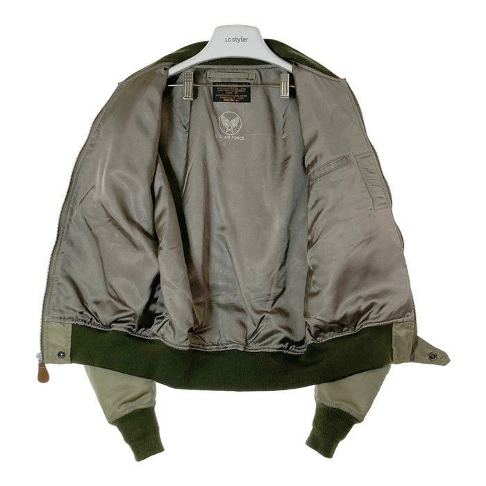 HOUSTON ヒューストン L-2 フライトジャケット カーキ size38 瑞穂店