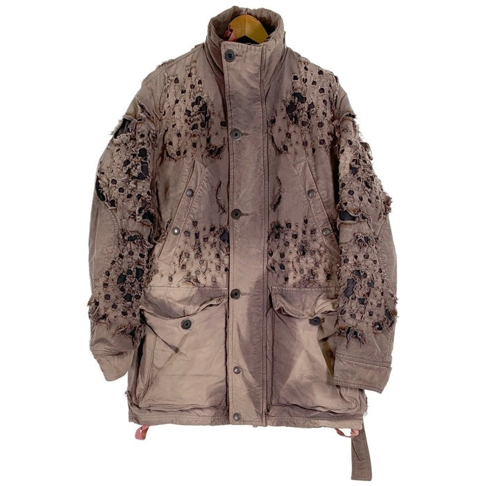 GRIFFIN グリフィン ダメージ加工 ミリタリーフィールドジャケット チャコール イタリア製 Size L (34) 福生店