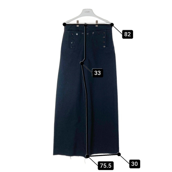 usn セーラーパンツ　コックパンツ　32〜33サイズ程度 US NAVY アメリカ海軍 セーラーパンツ DSCP ブラック size32R
