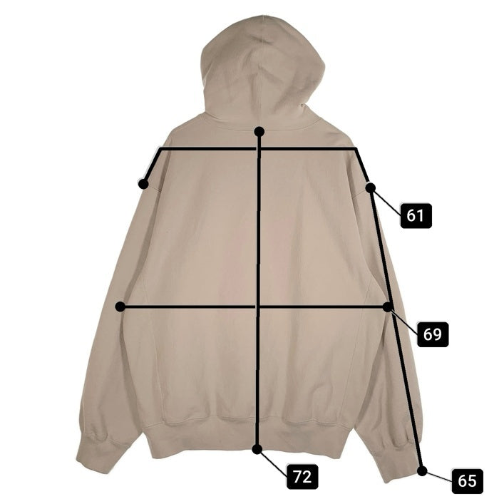SUPREME シュプリーム 24AW Box Logo Hooded Sweatshirt ボックスロゴ プルオーバースウェットパーカー ストーン Size XL 福生店