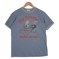 TOYS McCOY トイズマッコイ マックヒル リンガーTシャツ バッグスバニー ブルー グレー Size M 福生店