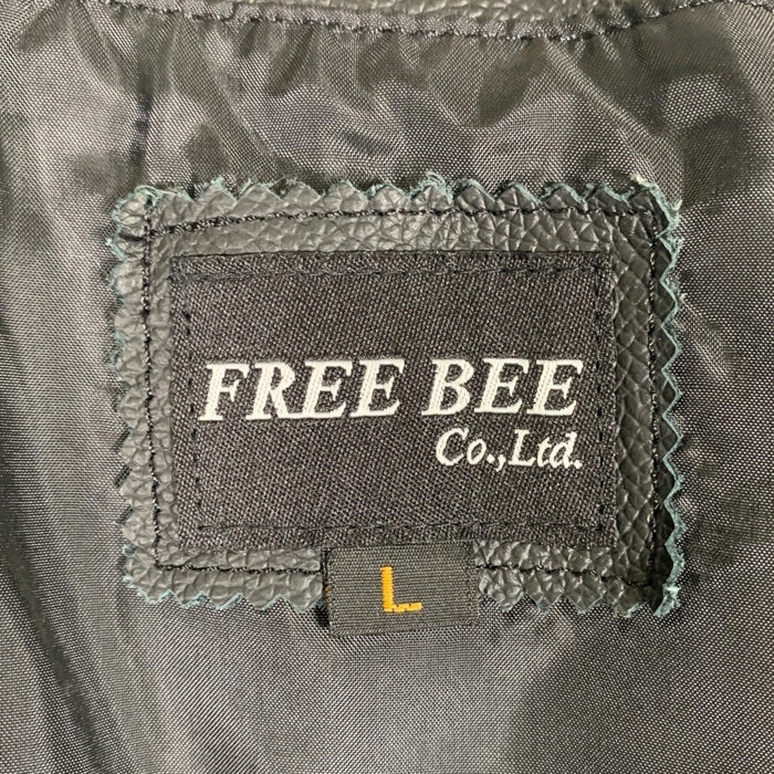 FREE BEE フリービー 牛革 レースアップ レザー ベスト Size L 福生店