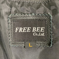 FREE BEE フリービー 牛革 レースアップ レザー ベスト Size L 福生店