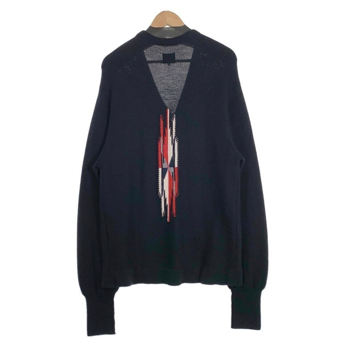 Needles ニードルズ V Neck Cardigan - Chimayo Vネックカーディガン チマヨ ウール ブラック OT268 Size L 福生店