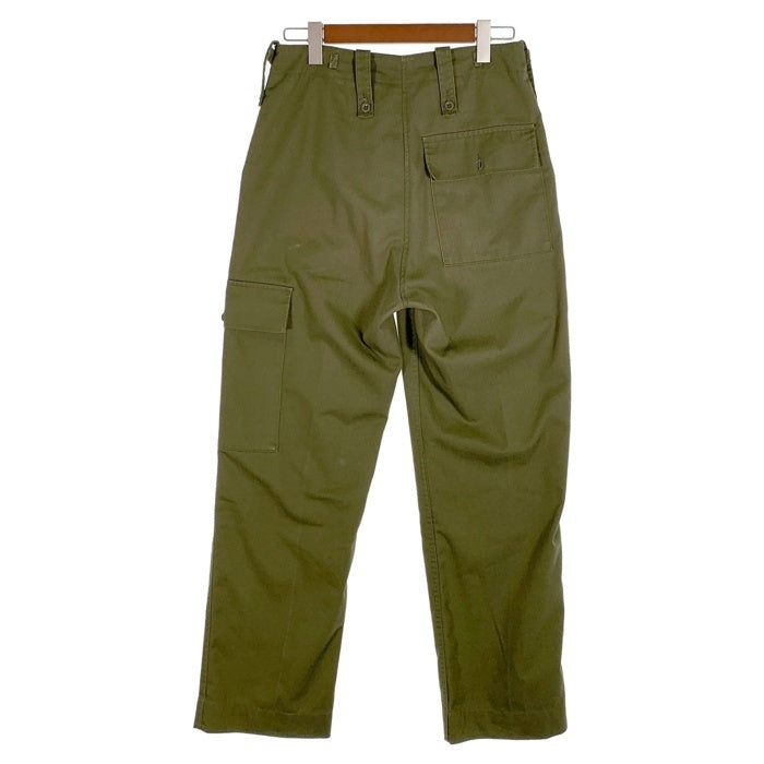 イギリス軍 ミリタリー ベイカーカーゴパンツ ファティーグ オリーブ Size 85/80/96 福生店