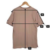 BURBERRY BLACK LABEL バーバリーブラックレーベル ホース刺繡 コットン ポリウレタン Tシャツ ブラウン BMV73-423-44 Size 3 福生店
