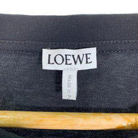 LOEWE ロエベ アナグラム ロゴ刺繡 クルーネック Tシャツ ブラック H526Y22X75 Size XL 福生店